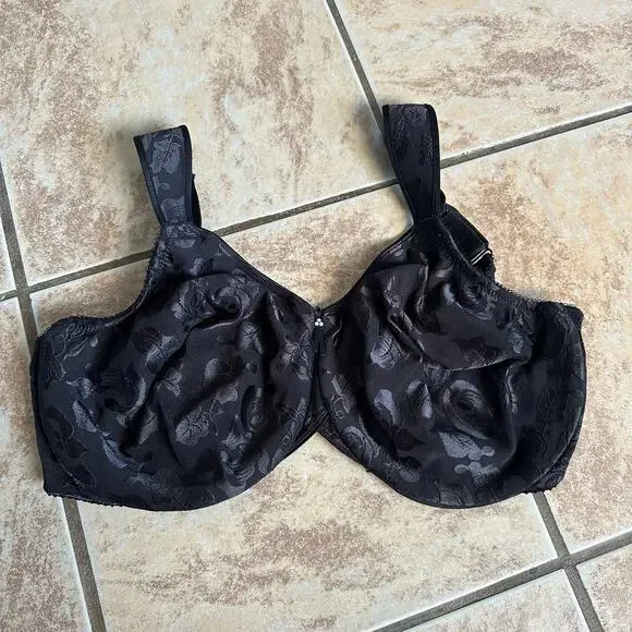 Wacoal Awareness Underwire Bra 85567 Black‎ Size 36 H Bundle Lot of 2